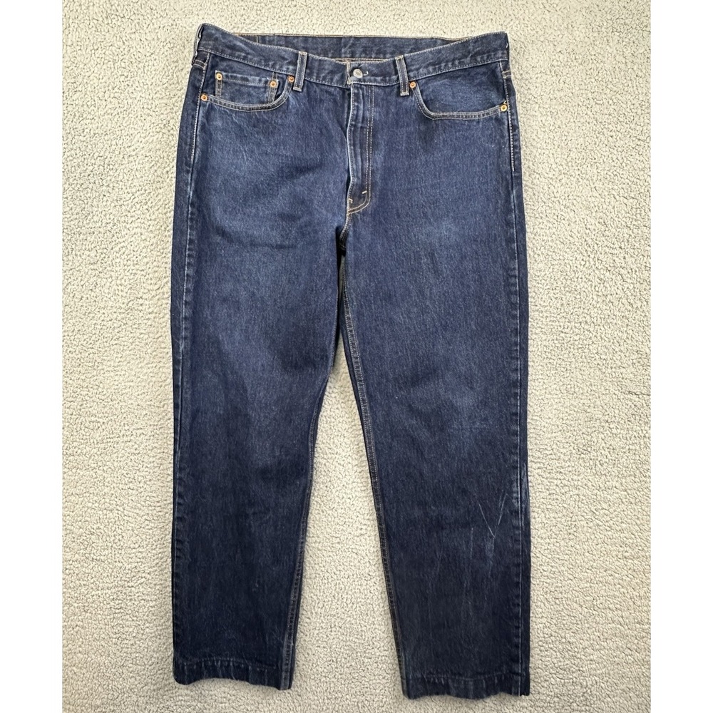 Levis 550 Jeans Mens 38x36 (Fits 38x31) Medium Wash Blue Relaxed Fit